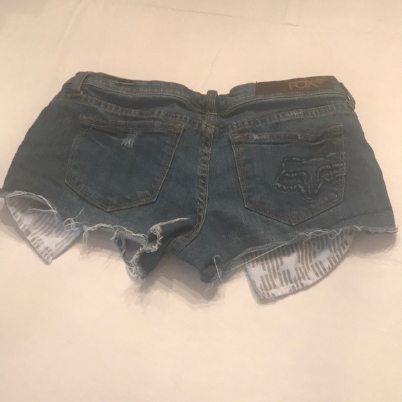 Fox Pants - EUC Fox Dylan Short Jean Shorts Size 5/27